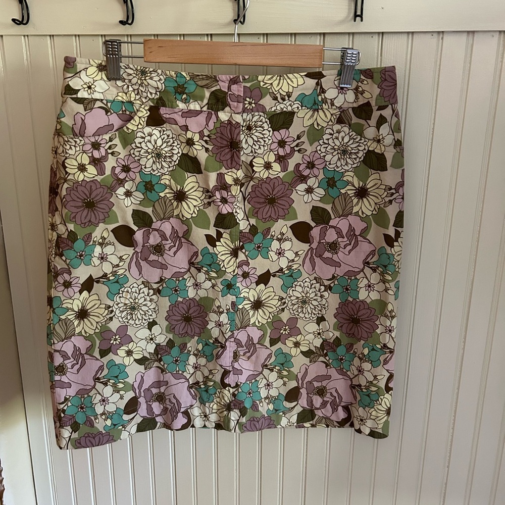 Villager Floral skirt by Liz Claiborne / Size 14